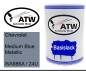 Preview: Chevrolet, Medium Blue Metallic, WA986A / 24U: 500ml Lackdose, von ATW Autoteile West.